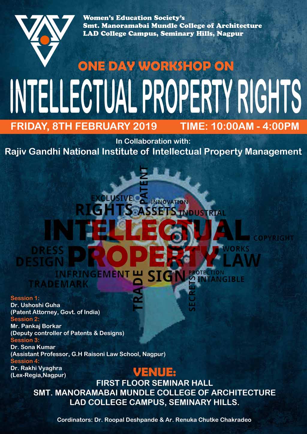 IPR-Workshop-Poster | SMMCA Nagpur |