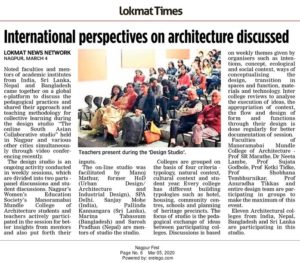 nternational-perspective-on-Architecture-discussed | SMMCA Nagpur |